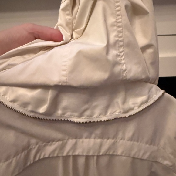 Cole Haan Women's white/cream Utility Jacket size Small  classy, clean, supreme - Picture 8 of 13